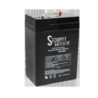 6V 4.5Ah Sealed Lead Acid Battery 6Mo.