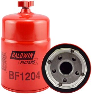 BF1204 Sec. Fuel/Water Sep. Spin-on w/Drain