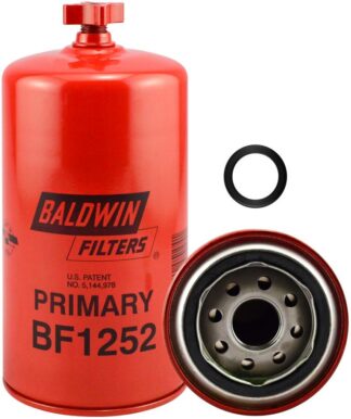 BF1252 Pri. Fuel/Water Sep. Spin-on with Drain