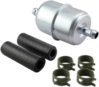 BF836-K3 In-Line Fuel Filter with Clamps and Hoses