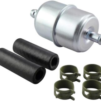 BF836-K3 In-Line Fuel Filter with Clamps and Hoses