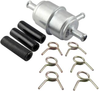BF918-K In-Line Fuel Filter with Clamps and Hoses OBSOLETE