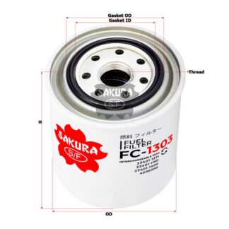 FC1303 Fuel Filter - BIGGER SHELL