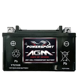 Z10S Powersports Battery 6 War. AGM