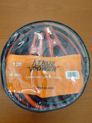 12' 4 Ga. Booster Cable